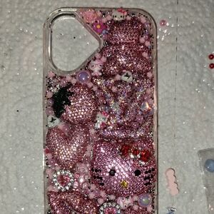 Decorative Pink Phone Case For iPhone 17